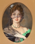 Somow, Konstantin Andrejewitsch - Dame mit Schleier (Manon Lescaut)