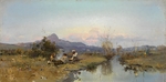 Wassilkowski, Sergei Iwanowitsch - Jäger auf der Rast