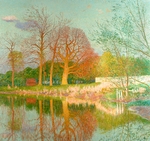 Claus, Émile - Kastanienbaum in der Abendsonne