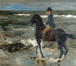 Liebermann, Max - Reiter am Strand