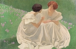 Biéler, Ernest - Die zwei Weissen (Les Deux Blanches)