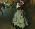 Anquetin, Louis - Frau an der Champs-Élysées bei Nacht