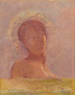 Redon, Odilon - Mit geschlossenen Augen