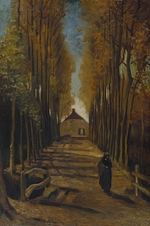 Gogh, Vincent, van - Pappelallee im Herbst