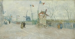 Gogh, Vincent, van - Straßenszene auf dem Montmartre (Le Moulin à Poivre)