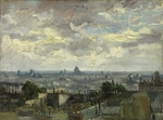Gogh, Vincent, van - Blick auf Paris