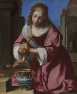 Vermeer, Jan (Johannes) - Die heilige Praxedis