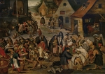 Brueghel, Pieter, der Jüngere - Die Sieben Werke der Barmherzigkeit