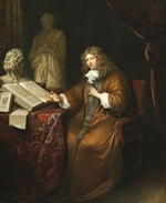 Netscher, Caspar - Porträt von Sammler Abraham van Lennep