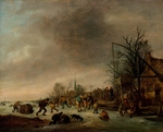 Ostade, Isaac van - Winterlandschaft