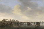 Goyen, Jan Josefsz, van - Eisvergnügen auf der Merwede bei Dordrecht