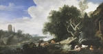 Wtenbrouck (Uyttenbroeck), Moyses van - Landschaft mit Merkur, Argus und Io