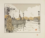 Rivière, Henri - Place de la Concorde (Aus Sechsunddreißig Ansichten des Eiffelturms)