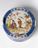 Stadler, Johann Ehrenfried, (Schule) - Butterdose mit Deckel