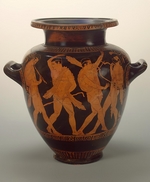 Antike Vasenmalerei, Attische Kunst - Stamnos. Attische Vasenmalerei