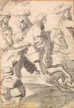 Le Brun, Charles - Die Ankunft des Königs Louis XIV. in Dunkerque 1662