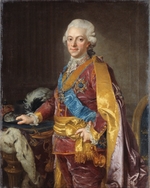 Pasch, Lorenz, der Jüngere - Porträt von Gustav III. (1746-1792), König von Schweden