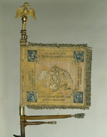 Fahnen, Standarten und Banner - Sankt-Georgs-Standarte der Kavallerie aus der Zeit von Nikolaus I.