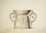 Werkstatt von Carl Edvard Bolin - Entwurf einer Silbervase