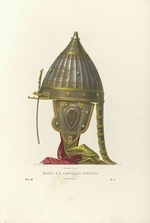 Solnzew, Fjodor Grigorjewitsch - Helm des Zaren Michail Fjodorowitsch. Aus der Altertümer des russischen Staates