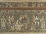 Cambi, Jacopo - Die Krönung Mariä zwischen vierzehn Heiligen und acht Engeln (Kirchliche Stickerei)