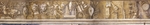 Giorgione - Arti liberali. Fries mit Grisaille-Freske im Casa Pellizzari