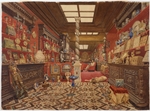 Wereschtschagin, Wassili Wassiljewitsch - Die Galerie in der Residenz von Alexander Basilewsky in Paris