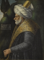 Unbekannter Künstler - Porträt von Sultan Murad I. (1326-1389)