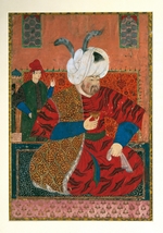 Unbekannter Künstler - Porträt von Selim II. (1524-1574), Sultan des Osmanischen Reiches