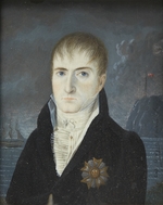 Hauptmann Dodgin - Porträt von Napoleon Bonaparte auf der Insel St. Helena