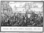 Tschorikow, Boris Artemjewitsch - Hunger während der Herrschaft von Boris Godunow (Aus Illustrierten Geschichte von N. Karamsin)