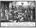 Tschorikow, Boris Artemjewitsch - Jermaks Botschaft beim Zaren Iwan des Schrecklichen (Aus Illustrierten Geschichte von N. Karamsin)