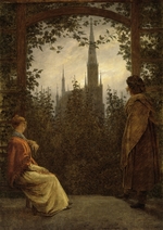 Friedrich, Caspar David - Gartenlaube bei Greifswald