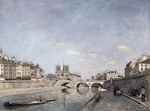 Jongkind, Johan Barthold - Die Seine und Notre-Dame