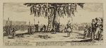 Callot, Jacques - Elend und Schrecken des Krieges, Blatt 11: Die Gehenkten