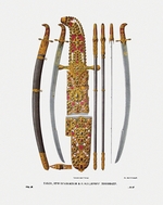 Solnzew, Fjodor Grigorjewitsch - Der Säbel von Großfürst Wladimir II. Monomach. Aus der Altertümer des russischen Staates