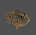 Prähistorische Kulturen Russlands - Modell eines Hauses