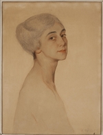 Sorin (Sorine), Saweli Abramowitsch - Porträt von Ballettänzerin Tamara Karsawina (1885-1978)
