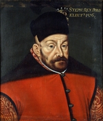 Unbekannter Künstler - Porträt von Stephan Báthory (1533-1586), König von Polen und Großfürst von Litauen