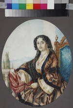 Franken, Helene - Porträt von Prinzessin Nino Gribojedowa (geb. Tschawtschawadse)