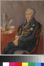 Olenin, Pjotr Alexeewitsch - Porträt von Alexei Nikolaewitsch Olenin (1763-1843)