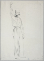 Gagarin, Grigori Grigoriewitsch - Porträt von Ksawery Graf Korczak-Branicki (1814-1879)
