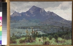 Smirnow, Boris Wassiliewitsch - Blick auf den Berg Bestau von dem Maschuk aus. Duellplatz Lermontows