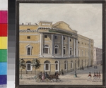 Sadownikow, Wassili Semjonowitsch - Die Nationalbibliothek in Sankt Petersburg