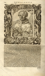 Unbekannter Künstler - Porträit von Christoph Kolumbus. (Aus Elogia virorum bellica virtute illustrium von Paolo Giovio)