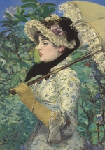Manet, Édouard - Frühling (Le Printemps)