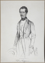 Wagner, Ludwig - Porträt von Dmitri Arkadjewitsch Stolypin (1818-1893)