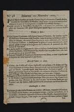 Historisches Objekt - Gazzetta di Mantova - die älteste italienische Zeitung