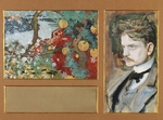 Gallen-Kallela, Akseli - En Saga (Jean Sibelius und Fantastische Landschaft)