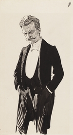 Edelfelt, Albert Gustaf Aristides - Jean Sibelius
